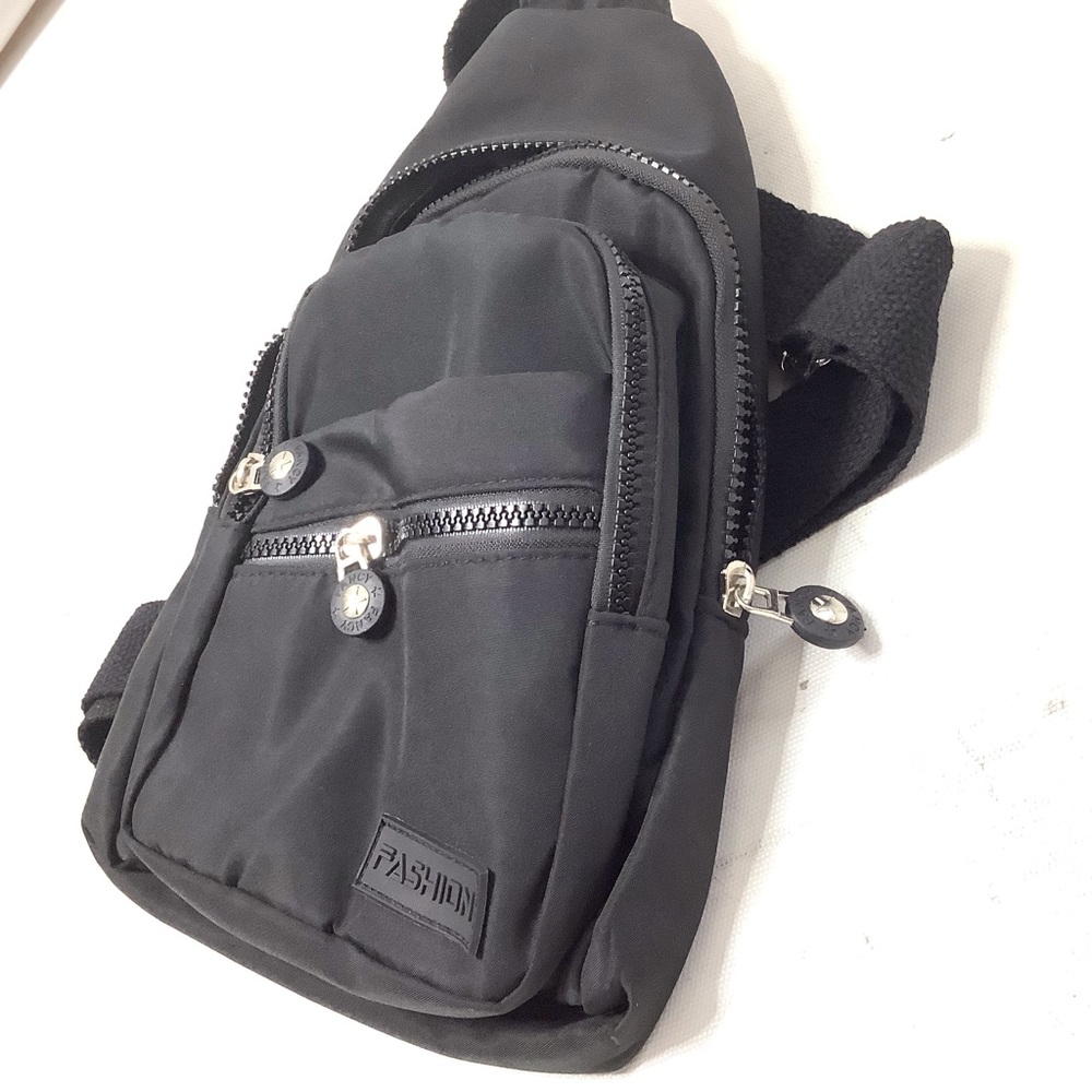 Men Women Sling Bag Small Fanny Packs Cross Body Travel Shoulder Backpack - Picture 6 of 7